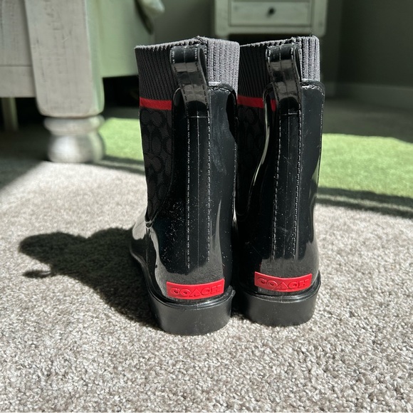 Coach rain boots - Picture 2 of 4